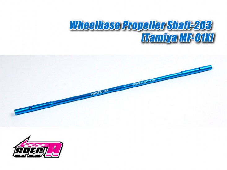 Wheelbase Propeller Shaft-203 [Tamiya MF-01X] - Click Image to Close