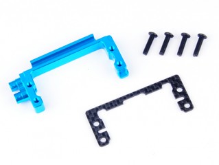 Aluminium Servo Mount - Blue [Tamiya MF-01X]