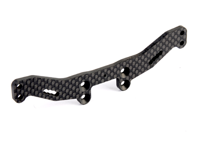 Carbon Graphite Rear Shock Tower 3.0mm for Associated TC6.2 - Click Image to Close