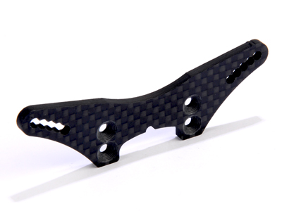 Carbon Graphite Front Shock Tower 3.0mm for Spec-R S2 - Click Image to Close