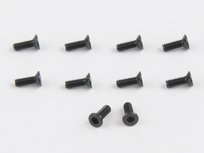 Hex Flat Head Screw M2 x 6 (10 pcs) - Click Image to Close