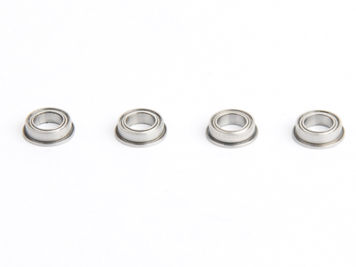 Oiled Ball Bearing 5 x 8 x 2.5mm Flanged (4 pcs) - Click Image to Close