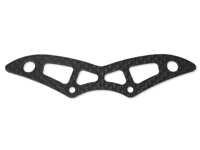 Carbon Graphite Bumper Holder (For Yokomo BD7) - Click Image to Close