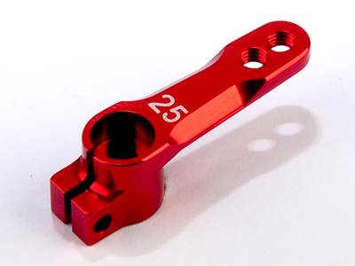Servo Horn for Futaba 20mm (Red) - Click Image to Close