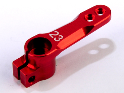 Servo Horn for Sanwa / KO 20mm (Red) - Click Image to Close