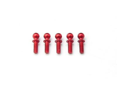 R1 Alu. Ball Studs 8mm (5pcs) - Click Image to Close