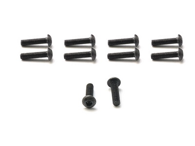 Hex button Head Screw M3 x 12 (10 pcs) - Click Image to Close