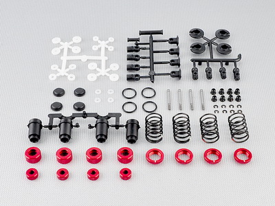 S1,S2 Plastic Shocks Set (Red) - Click Image to Close