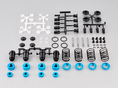 SPEC-R Plastic Shocks Set (Light Blue) - Click Image to Close